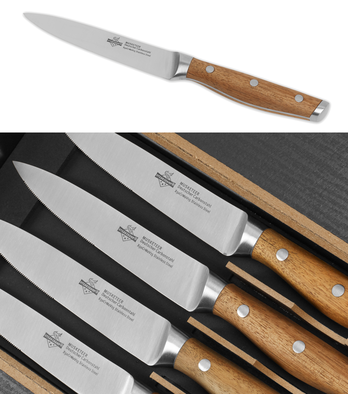 STEAK CHAMP Premium steak kés szett (4db)